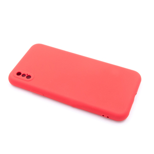 Maska za Apple iPhone XS — TPU Matte, crvena