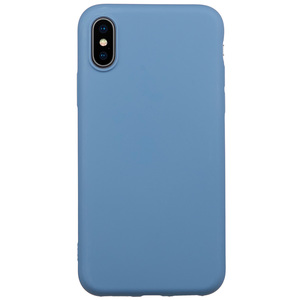 Maska za Apple iPhone XS — TPU Matte, plava