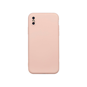 Maska za Apple iPhone XS — TPU Matte, roza