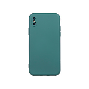 Maska za Apple iPhone XS — TPU Matte, zelena