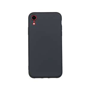 Maska za Apple iPhone XR — TPU Matte, crna