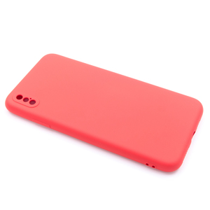 Maska za Apple iPhone XS Max — TPU Matte, crvena