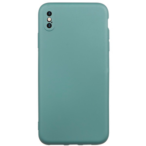 Maska za Apple iPhone XS Max — TPU Matte, zelena