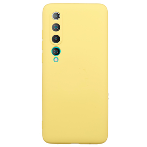 Maska za Xiaomi Mi 10 — TPU Matte, zuta