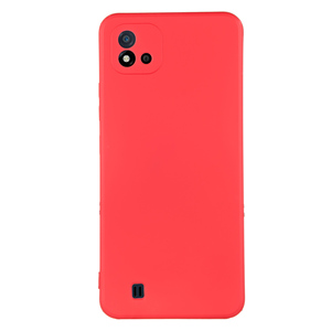 Maska za Realme C11 — TPU Matte, crvena