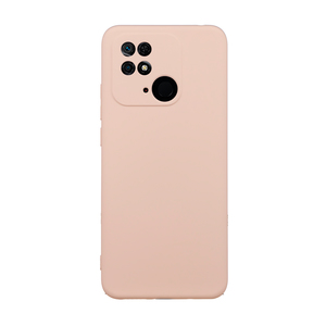 Maska za Xiaomi Redmi 10C — TPU Matte, roza