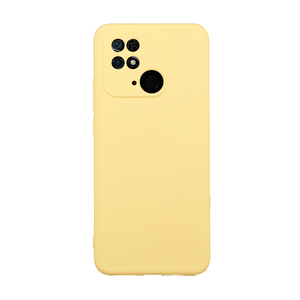 Maska za Xiaomi Redmi 10C — TPU Matte, zuta