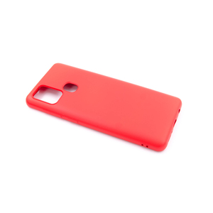 Maska za Samsung Galaxy A21s — TPU Matte, crvena