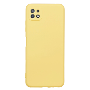 Maska za Samsung Galaxy A22 5G — TPU Matte, zuta
