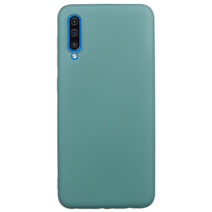 Maska za Samsung Galaxy A30s — TPU Matte, zelena