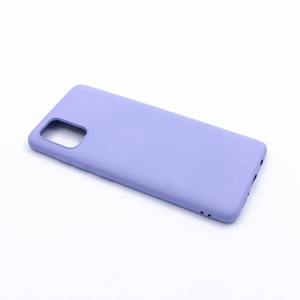 Maska za Samsung Galaxy A71 — TPU Matte, ljubicasta