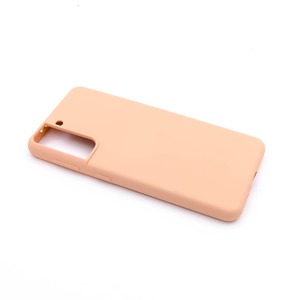 Maska za Samsung Galaxy S21 — TPU Matte, roza