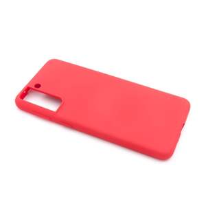 Maska za Samsung Galaxy S21 Plus — TPU Matte, crvena
