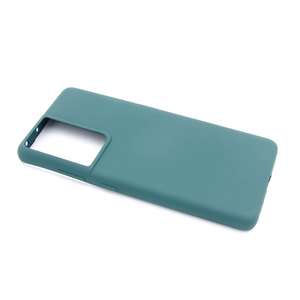 Maska za Samsung Galaxy S21 Ultra — TPU Matte, zelena