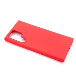 Maska za Samsung Galaxy S22 Ultra — TPU Matte, crvena