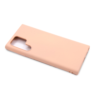 Maska za Samsung Galaxy S22 Ultra — TPU Matte, roza