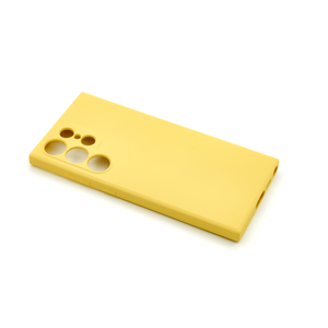 Maska za Samsung Galaxy S23 Ultra — TPU Matte, zuta
