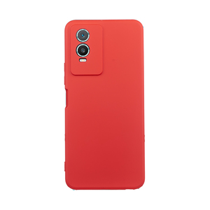 Maska za Vivo Y76 5G — TPU Matte, crvena