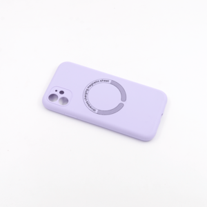 Maska za Apple iPhone 11 — TPU Matte Magsafe, ljubicasta