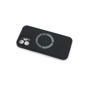 Maska za Apple iPhone 12 Pro — TPU Matte Magsafe, crna