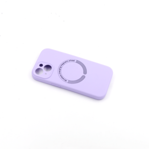 Maska za Apple iPhone 15 — TPU Matte Magsafe, ljubicasta
