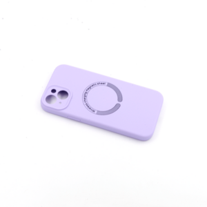 Maska za Apple iPhone 15 Plus — TPU Matte Magsafe, ljubicasta