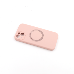 Maska za Apple iPhone 15 Plus — TPU Matte Magsafe, roza