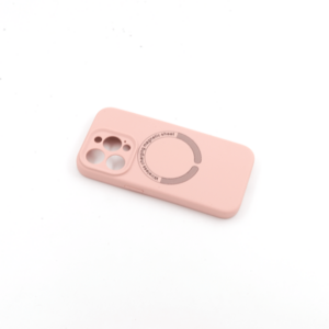 Maska za Apple iPhone 15 Pro — TPU Matte Magsafe, roza