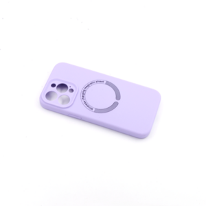Maska za Apple iPhone 15 Pro Max — TPU Matte Magsafe, ljubicasta