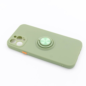 Maska za Apple iPhone 12 Pro — TPU Matte Ring, zelena