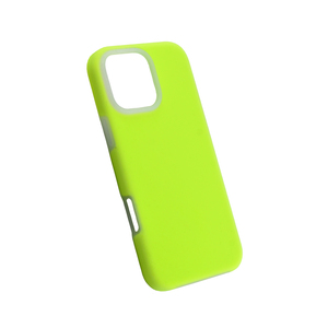 Maska za Apple iPhone 16 Pro Max — TPU/PC Fluorescent, zelena