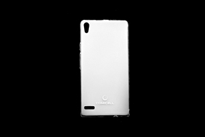 Maska za Huawei P6 — TPU pudding Ascend, bela