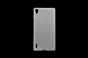 Maska za Huawei P7 — TPU pudding Ascend, bela