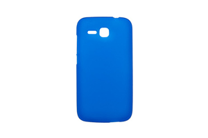 Maska — TPU pudding Ascend Y600, plava