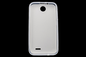 Maska — TPU pudding Desire 310, bela