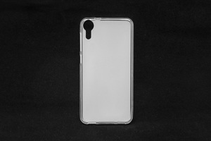 Maska — TPU pudding Desire 825, bela