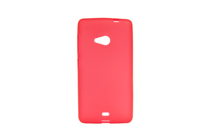 Maska — TPU pudding for 535 Lumia, crvena