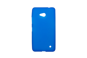 Maska — TPU pudding for 640 Lumia, plava