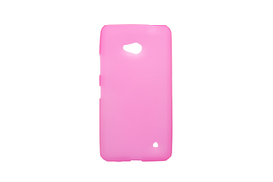 Maska — TPU pudding for 640 Lumia, roza