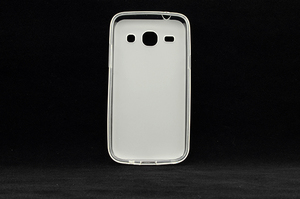 Maska za Samsung Galaxy Core Plus — TPU pudding, bela