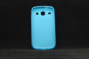 Maska za Samsung Galaxy Core — TPU pudding, svetlo plava
