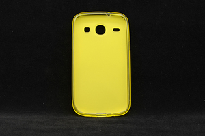Maska za Samsung Galaxy Core — TPU pudding, zuta