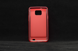 Maska za Samsung Galaxy S2 — TPU pudding, crvena