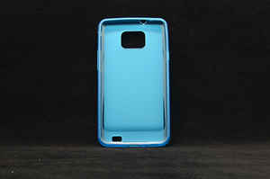 Maska za Samsung Galaxy S2 — TPU pudding, svetlo plava