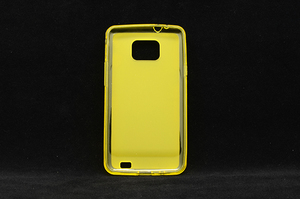 Maska za Samsung Galaxy S2 — TPU pudding, zuta