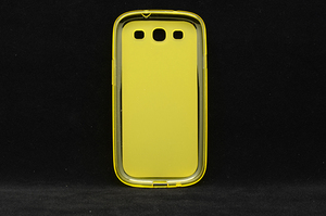 Maska za Samsung Galaxy S3 — TPU pudding, zuta