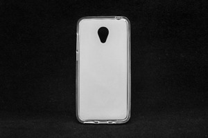 Maska za Sony Xperia M2 Aqua — TPU pudding, bela