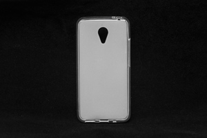 Maska za Sony Xperia M2 Aqua — TPU pudding, bela