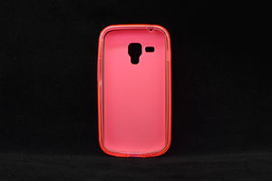 Maska za Samsung Galaxy S Duos — TPU pudding, roza