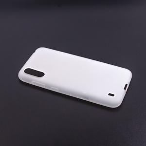 Maska za Samsung Galaxy A01 — TPU pudding, bela